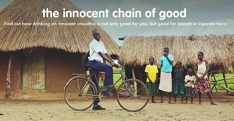 The Innocent Campaign 2014 does a chain of good - Eat ...