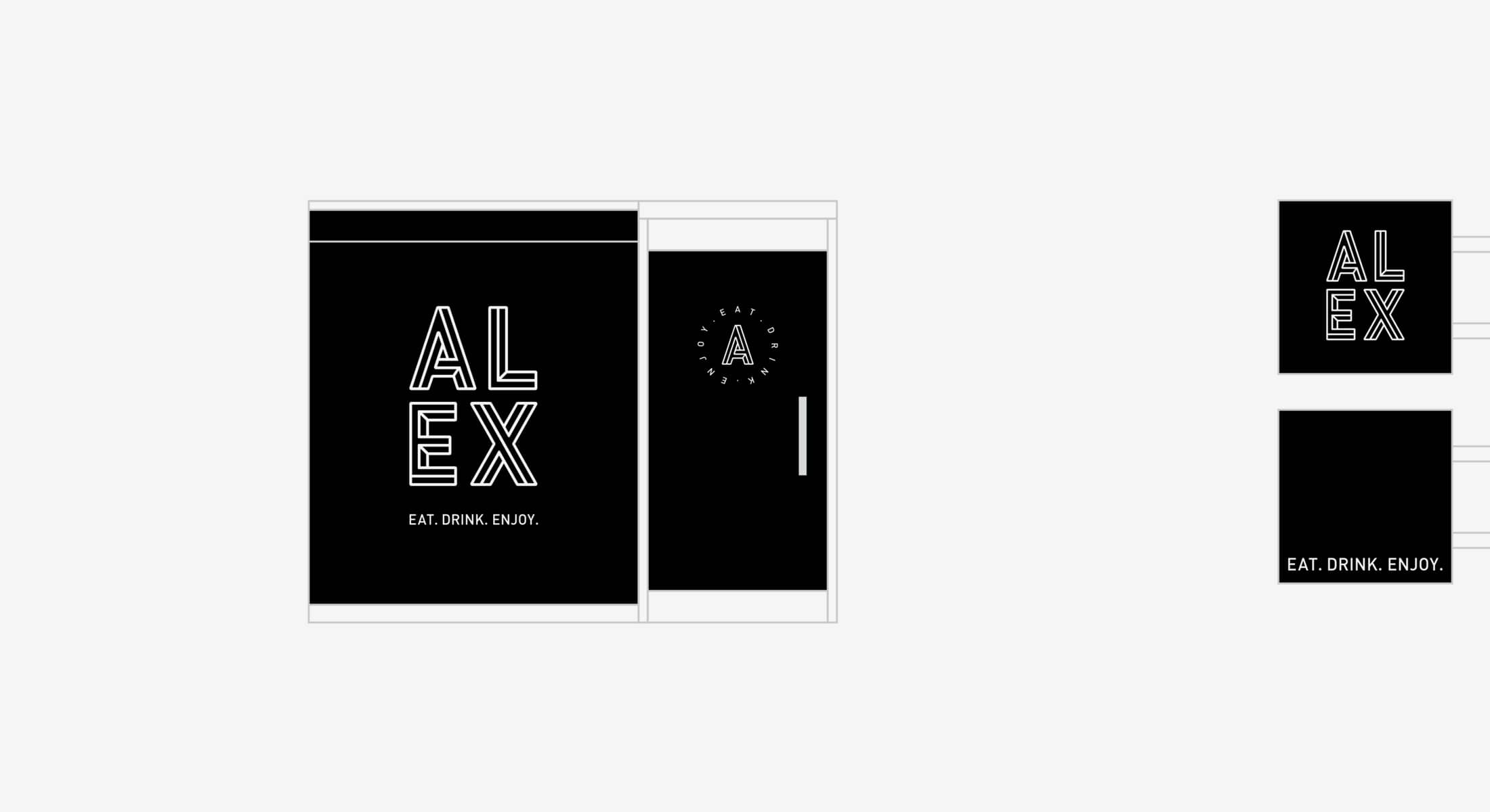 creative branding for Alex