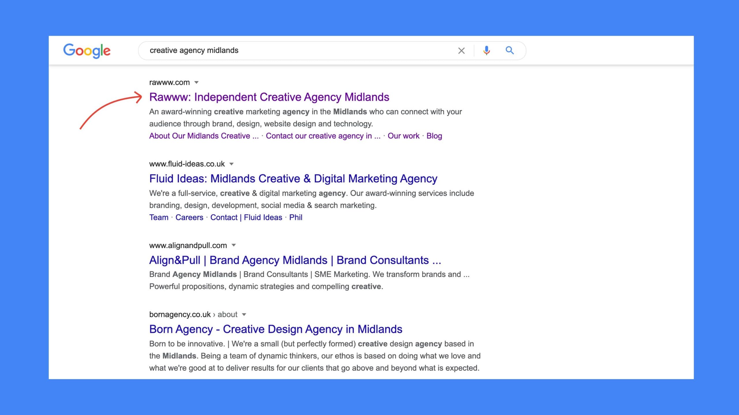 2021 Google page experience update